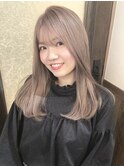 【hairLux石原霞】大人透明感カラー、艶髪