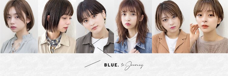 ブルー(BLUE.)のサロンヘッダー