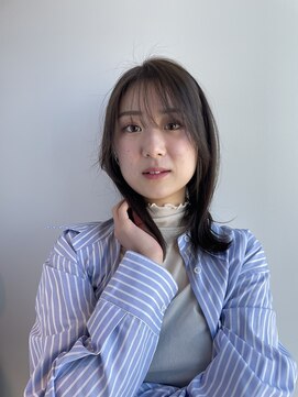 エクリ シセイドウ 麻布十番店(equri×SHISEIDO) 【麻布十番】ミディアムスタイル