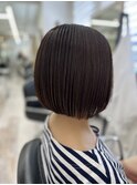 スタイリング楽チン切りっぱなしボブ◎