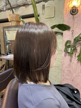 ロッソバイアルター 鎌取(ROSSO by aL-ter) 【マチルダボブ/インナーグレージュ/ピンクベージュ】千葉香奈