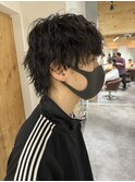 ウルフ縦落ちツイスト