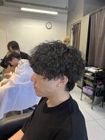 アイズ 海老名(AIZU)&nbsp;波巻きスパイラルパーマ　波巻きパーマ　メンズパーマ