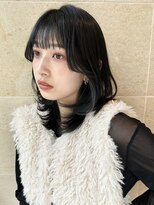 ビュートリアム265(BEAUTRIUM 265) ◎ミディアム/くびれレイヤー/レイヤーカット/顔周りカット/銀座