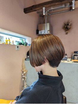 【京都西院/貸切美容室】髪にも環境にも優しいオーガニックカラーを使用。ダメージレスで美しいツヤ髪に☆