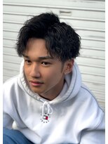メンズバイココテラス 豊中(men's by cocoterace) 波巻きパーマ/メンズパーマ/メンズカット/ツイストスパイラル