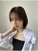 内巻き小顔ボブ