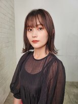 ガーランド (Garland) 小顔カット/前髪カット/外ハネミディアム/オージュア