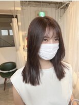 フィゼル 福島店(fizelle)&nbsp;酸性ストレートでサラサラヘア