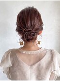 Belle BIANCA シニヨンアレンジ/ヘアセット/結婚式/二次会
