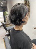 ランダムパーマスタイル