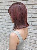 20代30代かわいい切りっぱなしボブ