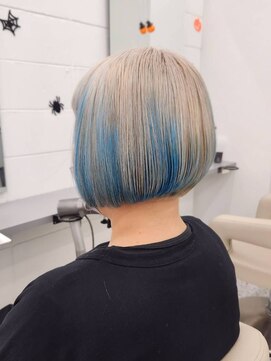 エニフォーイーストハム(Eni for eastham) アンブレラカラー/ホワイトアッシュ×ブルーカラー