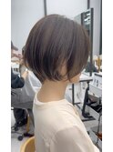 マッシュショート/大人ボブ/簡単スタイリング/くせ毛カット