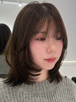 ヘアーサロングランデ(HAIR SALON GRANDE)&nbsp;ハイライトカラーミルクティーベージュレイヤーカット