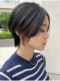 大人くびれショートボブ◎ひし形美シルエット/くびれ/レイヤー