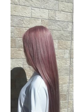ヘアーデザイン シーベル(HAIR DESIGN SEA BELLE) 2ブリーチ/ペールピンク！ by.Taniguchi