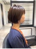 イメチェンヘアスタイル/ブルーブラック/ワイドバング[本八幡]