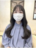 レイヤーロング/ヘーゼルグレージュ