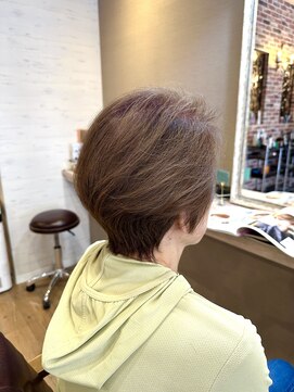 ヘアーメイクロージー 八軒店 (HAIR MAKE ROSY) カットカラー白髪染め白髪ぼかしハイライトメッシュリタッチ八軒