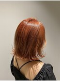 大人かわいいエギョモリ ミルクティーブラウン ひし形シルエット
