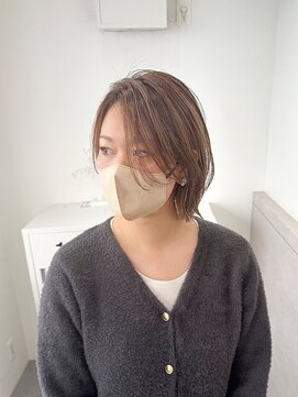 スイ(suiw) ハイライトレイヤーボブ【suiw】昭和町/天王寺/阿倍野