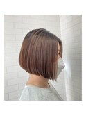 前下がりボブ