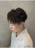【Zina】メンズ/韓国/センターパート/縮毛矯正/福岡/天神/大名