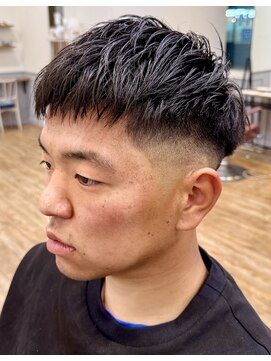 レリンク 横浜西口(LeLink) スキンフェード×クロップ