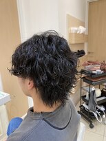 アッシュ 中目黒店(Ash)&nbsp;波巻きパーマ×ウルフ