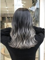 ワク 藤沢店(waku)&nbsp;バレイヤージュ/グレージュ/ホワイト