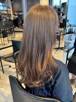 ルルスス 中庄店(rursus nakasyo)&nbsp;イルミナで魅せる大人の透明感カラー