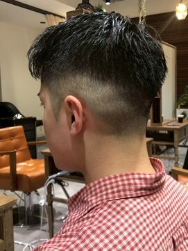 エミュー 大船店(emue) 大船メンズカットスキンフェードカット刈り上げツーブロック30代