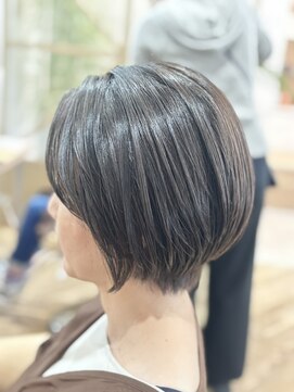チュール バイ ラランジェ 横川店(ture by LARANJE) スタイルタイトル 丸みのあるショートボブ