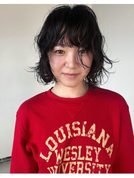 レイヤーボブパーマ