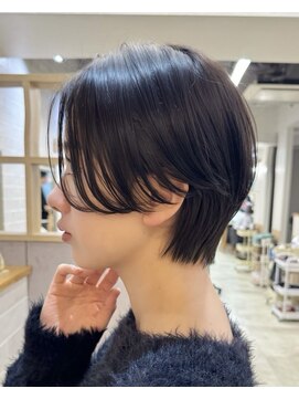 サンドハーツギンザ(sand Hearts ginza) 横顔がきれいに見える、ナチュラルハンサムショート