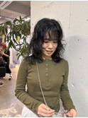【TALO】ミディアムウルフパーマ