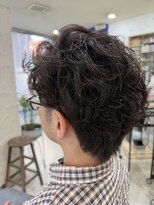 ヂルチヘアー(zilch hair)&nbsp;ツーブロ波巻きパーマ