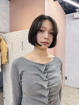 アマーク(a mark) 【松本 華】無造作bob