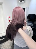 デザインカラー/グラデーションカラー/エンドカラー/ピンク