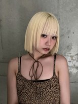ニーム 栄(nimes) blonde color