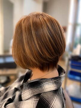 リッシュ 馬込沢店(RISHE) メッシュ×ショートボブ