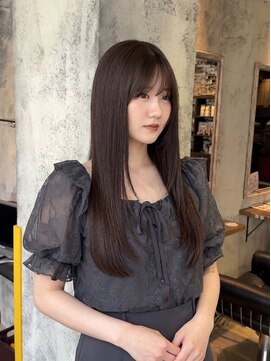 モードケイズ テソロ店(MODE K's) 【色気と艶感】韓国風ロング×髪質改善トリートメント