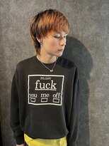 メンズジェスター(Men's JESTER) <shino>ウルフマッシュ オレンジ