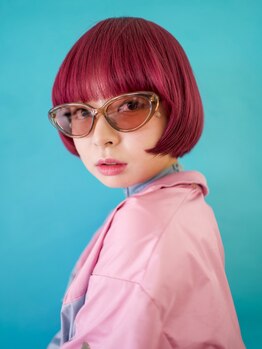 バロウ(BURROW)の写真/【札幌大通】透明感。発色。ダメージレス。理想の色を、髪に優しく実現する。ボブ/レイヤーカット/パーマ