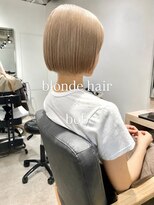 ゼン(ZEEN) 【ハイトーンとbobの組み合わせは最強◎】札幌美容室/髪質改善
