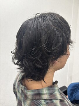 セカンド(Second) Second   ×　メンズパーマ