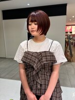 ビーハイブアヴェダ PARCO2店(BEHIVE AVEDA)&nbsp;秋！ブリーチなしボルドー【三橋由奈】