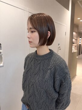 エレノア 静岡店(Eleanor) [MOEKA]扱いやすさ抜群！ぷつっとミニボブ