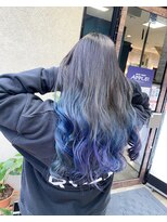 アップル(APPLE!) ブルーグラデーション